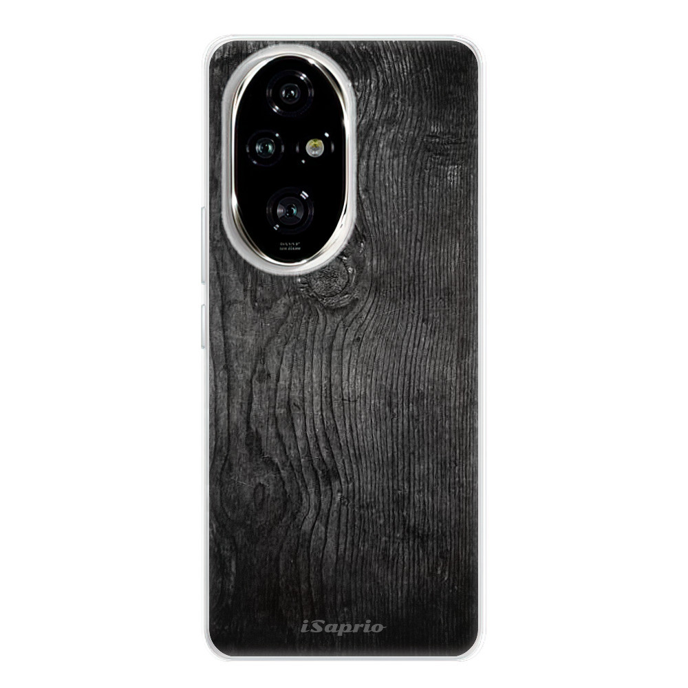 Odolné silikónové puzdro iSaprio - Black Wood 13 - Honor 200 Pro