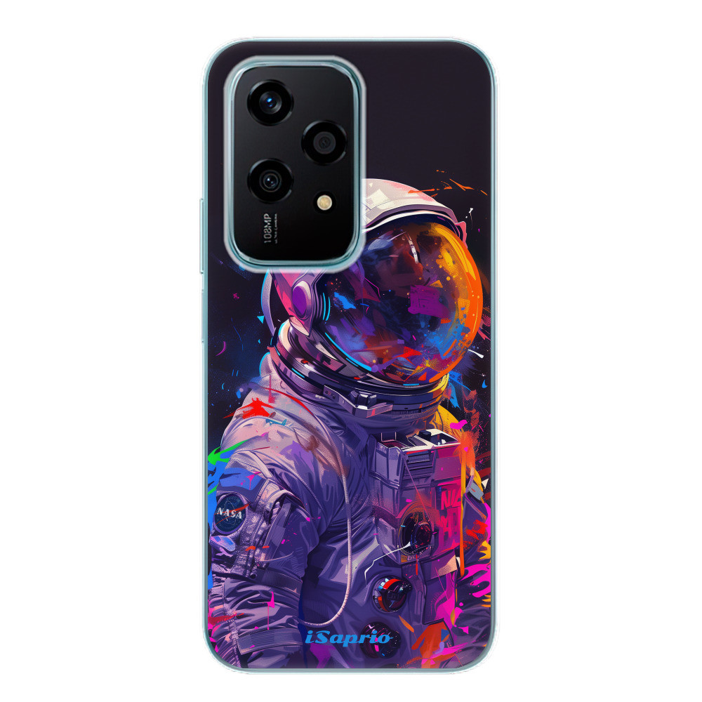 Odolné silikónové puzdro iSaprio - Neon Astronaut - Honor 200 Lite