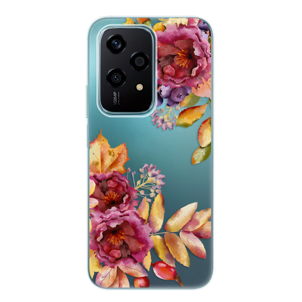 Odolné silikónové puzdro iSaprio - Fall Flowers - Honor 200 Lite