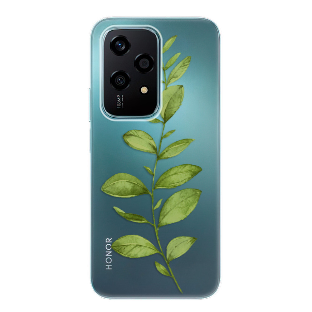 Odolné silikónové puzdro iSaprio - Green Plant 01 - Honor 200 Lite