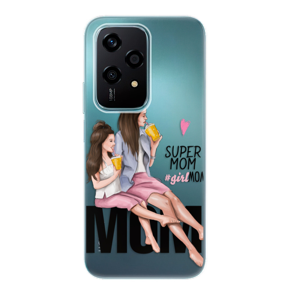 Odolné silikónové puzdro iSaprio - Milk Shake - Brunette - Honor 200 Lite