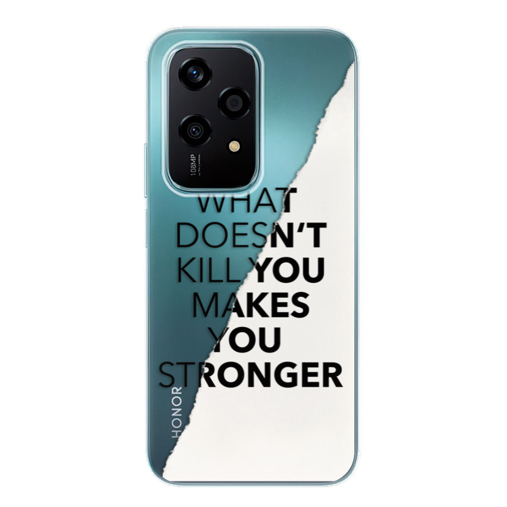 Odolné silikónové puzdro iSaprio - Makes You Stronger - Honor 200 Lite