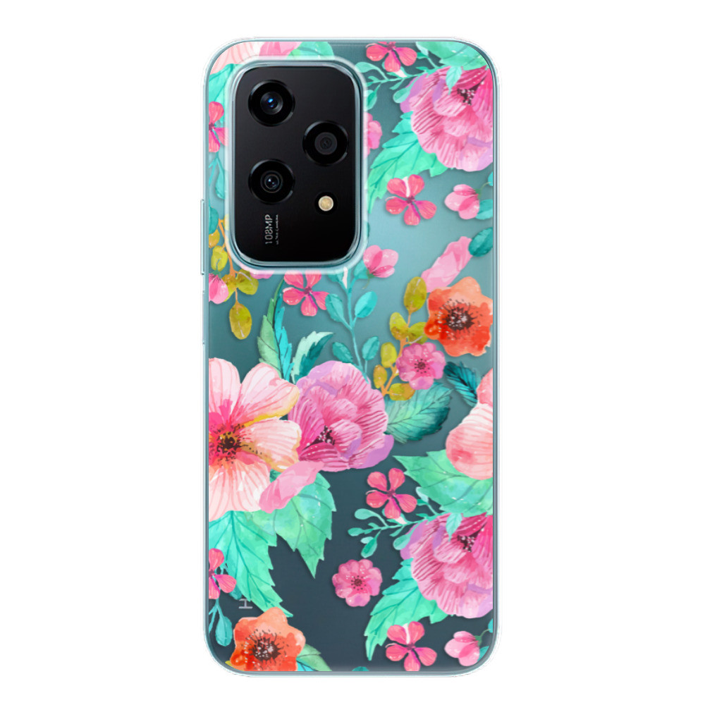 Odolné silikónové puzdro iSaprio - Flower Pattern 01 - Honor 200 Lite
