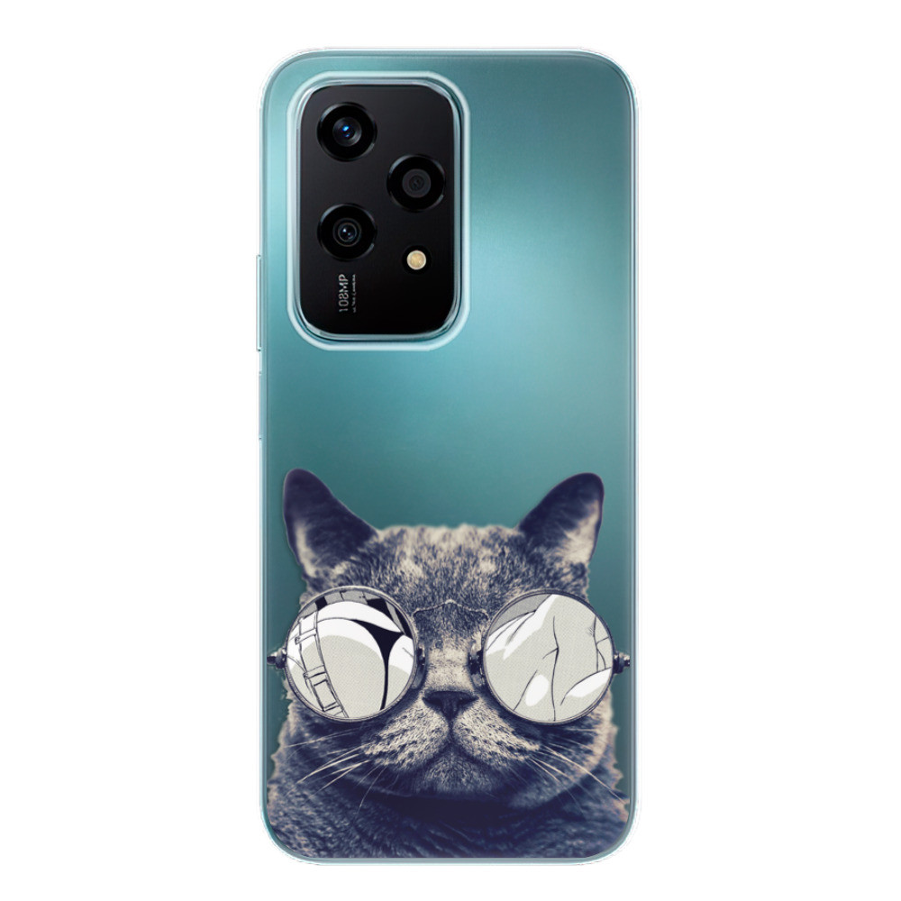 Odolné silikónové puzdro iSaprio - Crazy Cat 01 - Honor 200 Lite