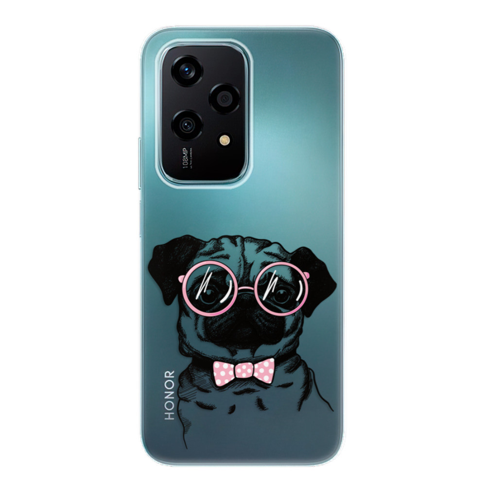 Odolné silikónové puzdro iSaprio - The Pug - Honor 200 Lite