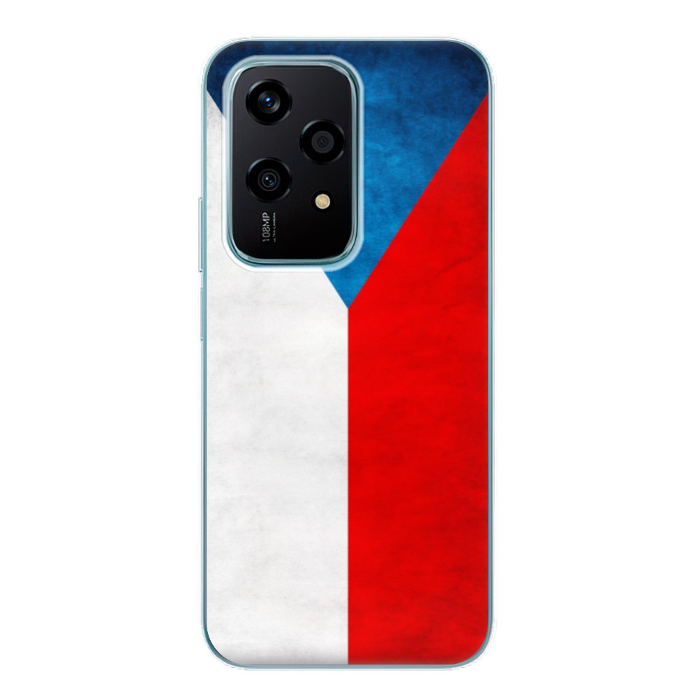 Odolné silikónové puzdro iSaprio - Czech Flag - Honor 200 Lite