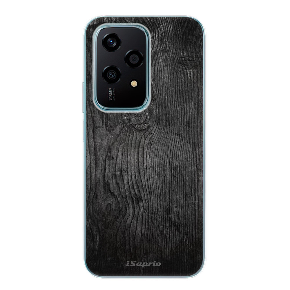 Odolné silikónové puzdro iSaprio - Black Wood 13 - Honor 200 Lite