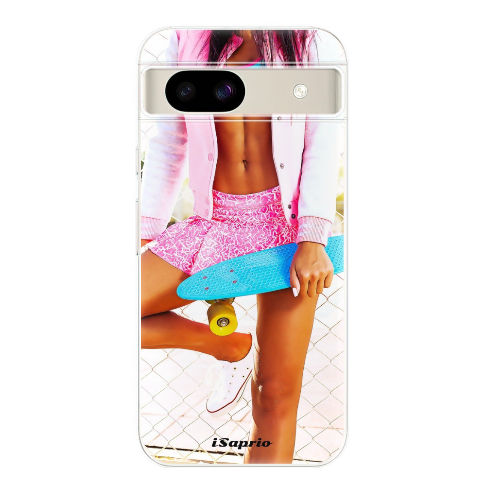 Odolné silikónové puzdro iSaprio - Skate girl 01 - Google Pixel 8a