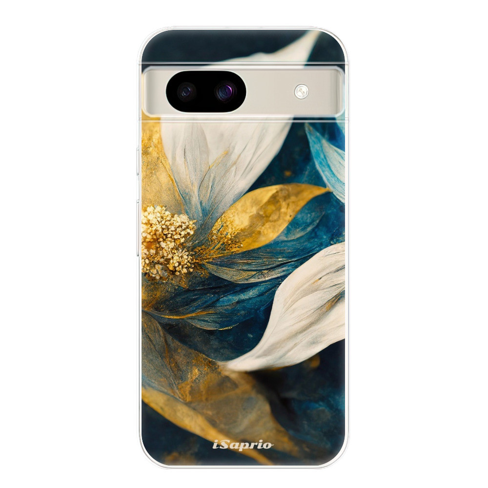Odolné silikónové puzdro iSaprio - Gold Petals - Google Pixel 8a