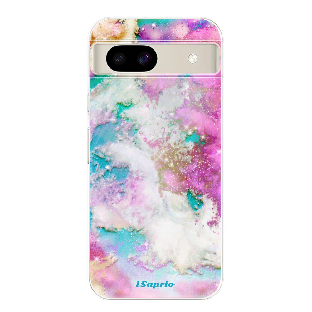Odolné silikónové puzdro iSaprio - Galactic Paper - Google Pixel 8a