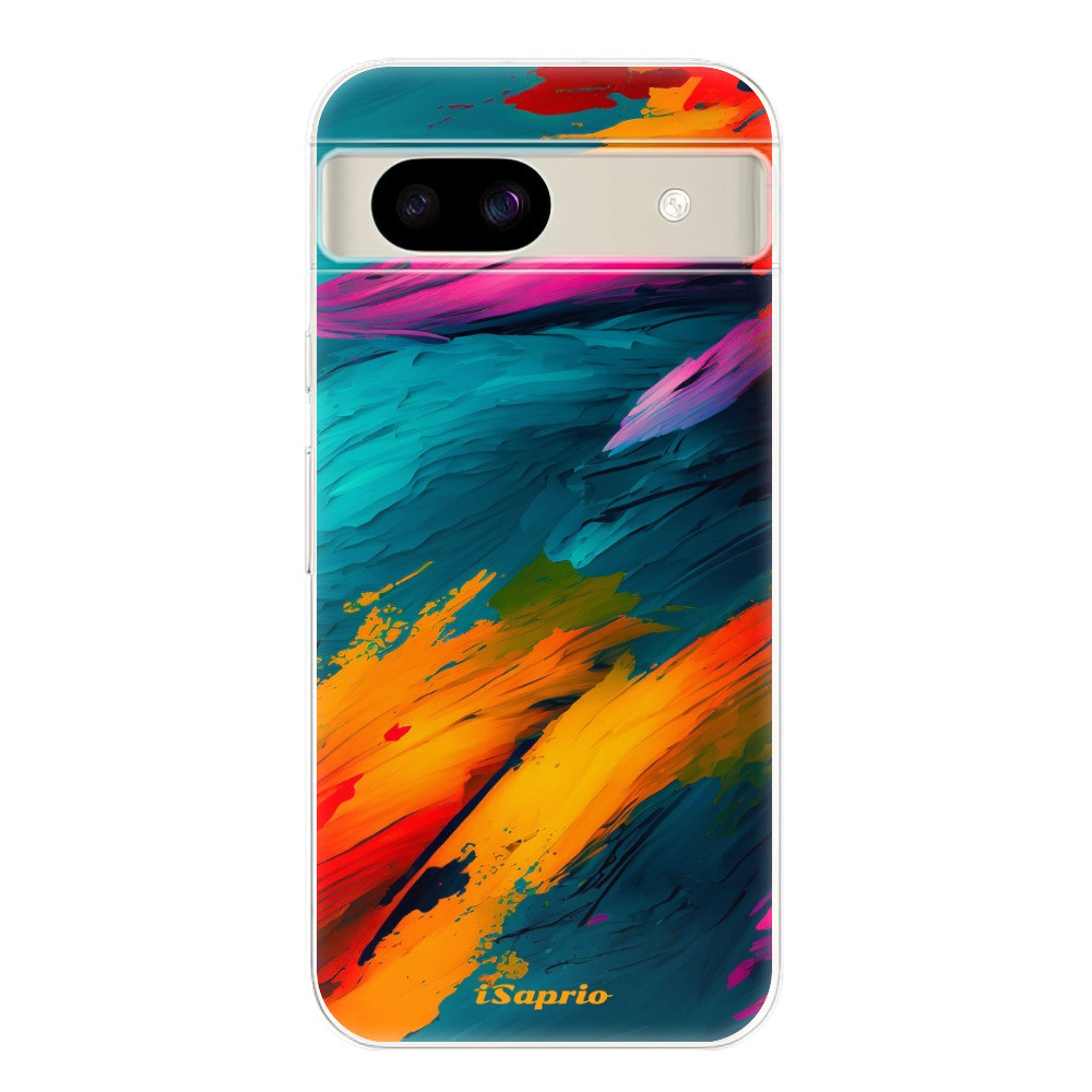 Odolné silikónové puzdro iSaprio - Blue Paint - Google Pixel 8a