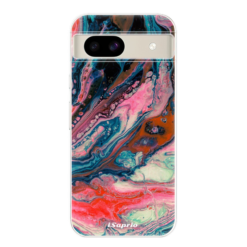 Odolné silikónové puzdro iSaprio - Abstract Paint 01 - Google Pixel 8a