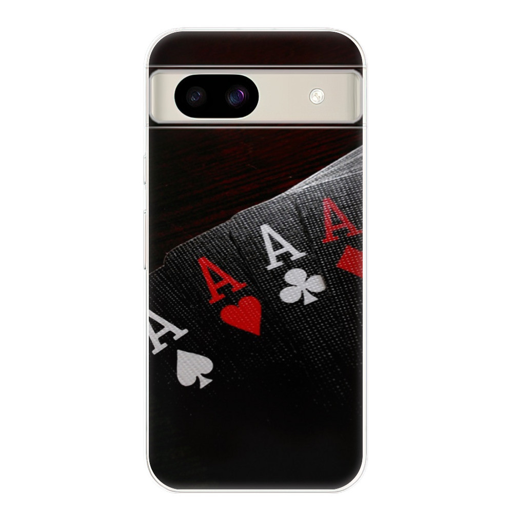 Odolné silikónové puzdro iSaprio - Poker - Google Pixel 8a