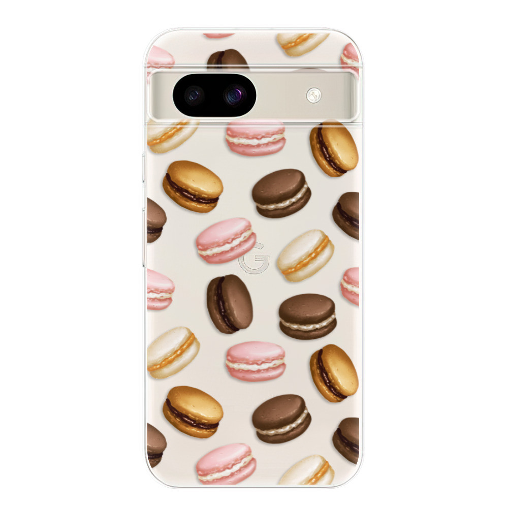 Odolné silikónové puzdro iSaprio - Macaron Pattern - Google Pixel 8a