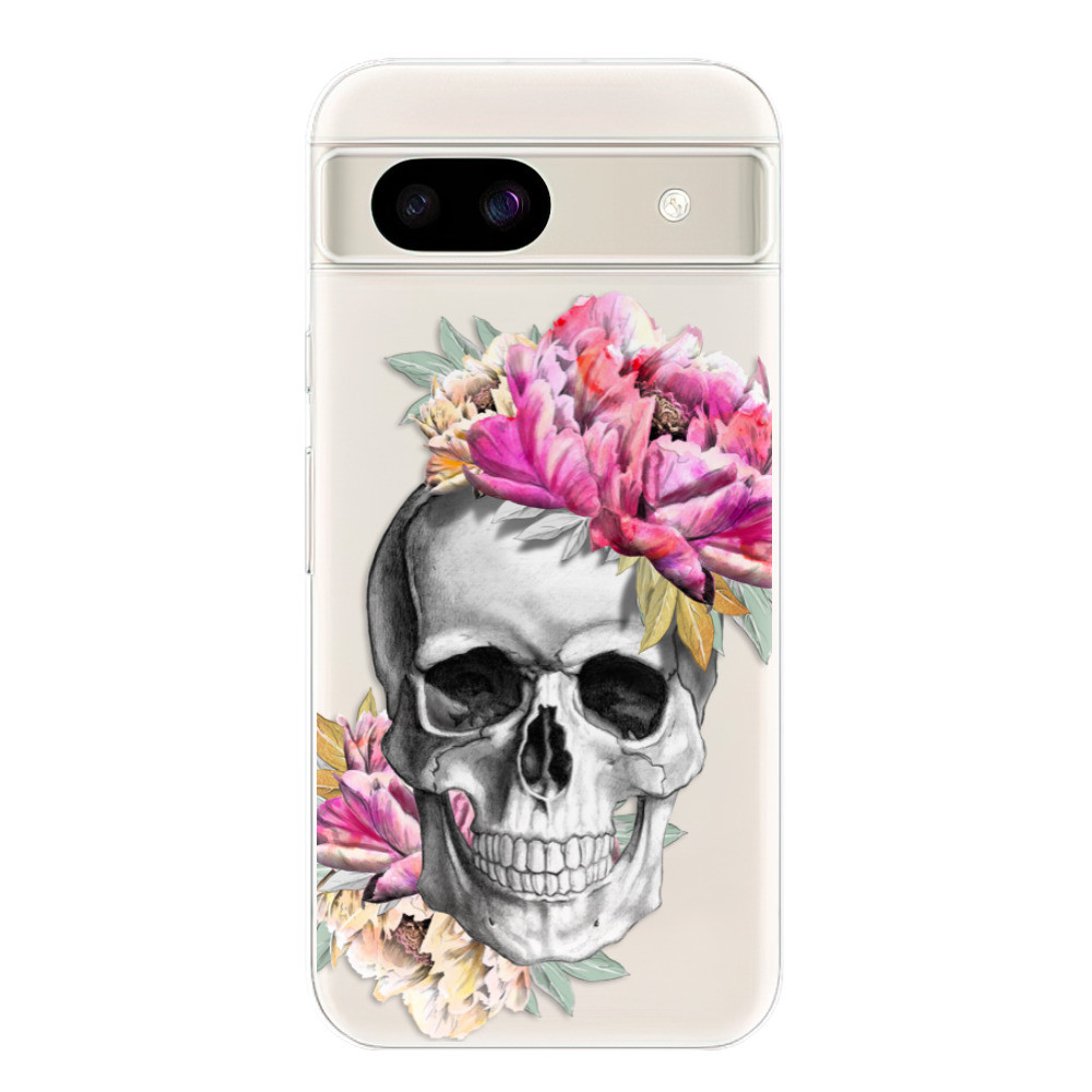 Odolné silikónové puzdro iSaprio - Pretty Skull - Google Pixel 8a