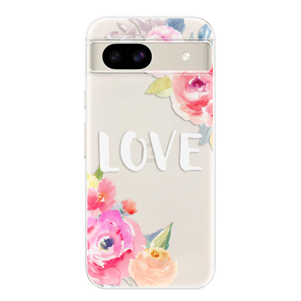 Odolné silikónové puzdro iSaprio - Love - Google Pixel 8a