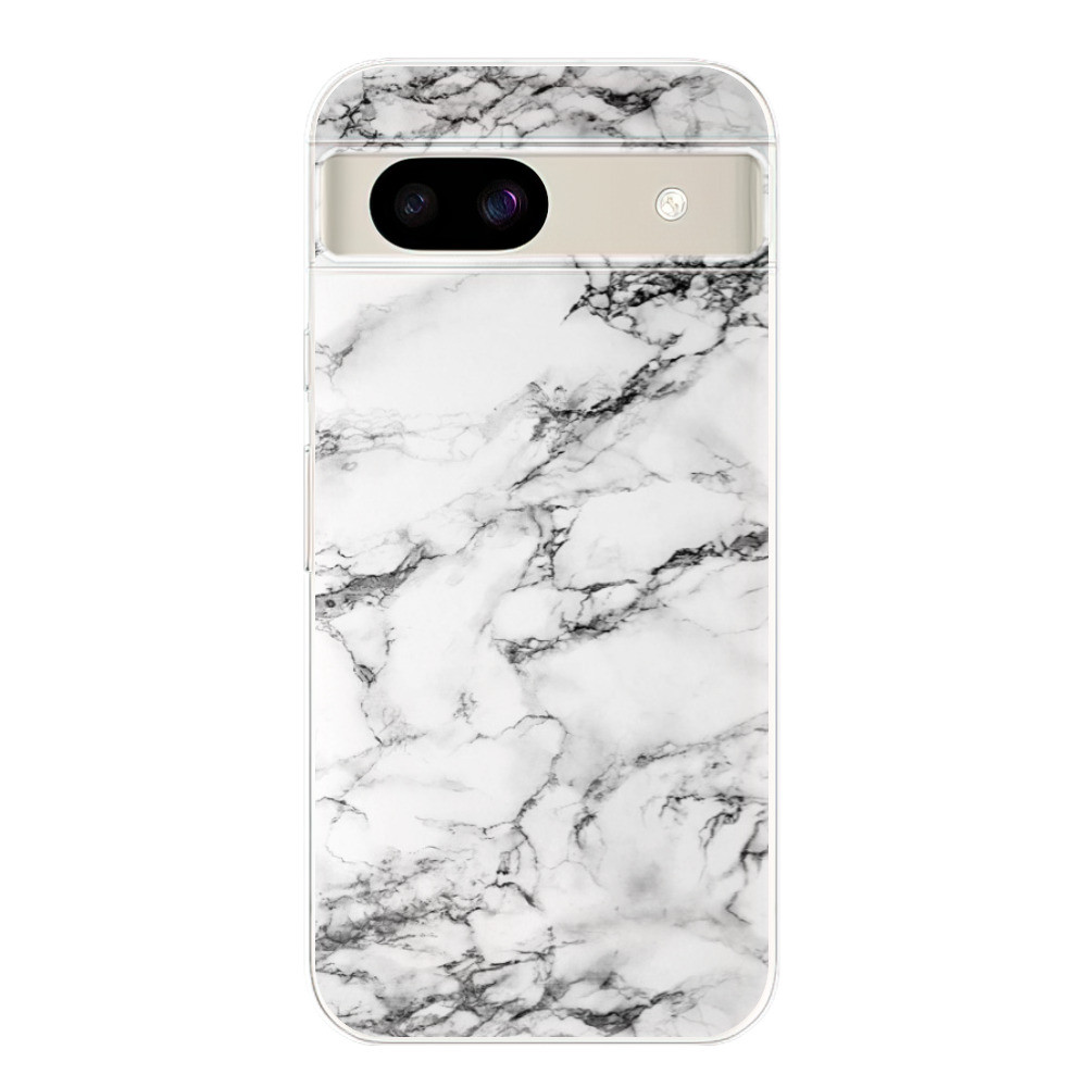 Odolné silikónové puzdro iSaprio - White Marble 01 - Google Pixel 8a