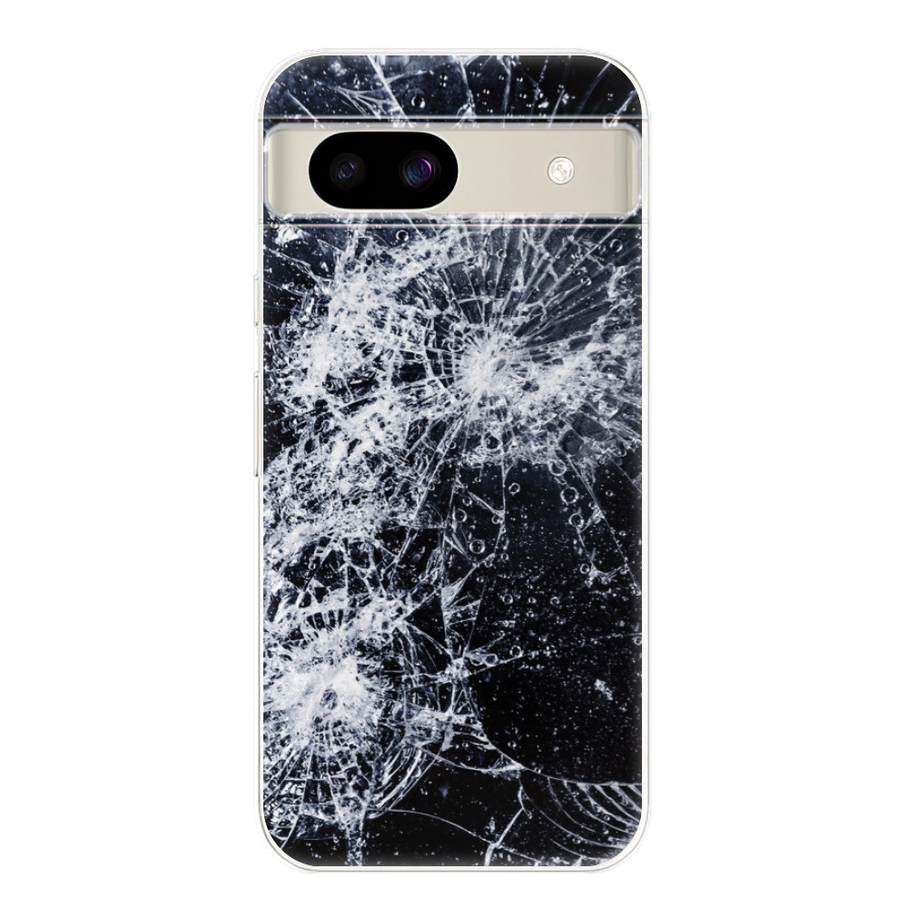 Odolné silikónové puzdro iSaprio - Cracked - Google Pixel 8a