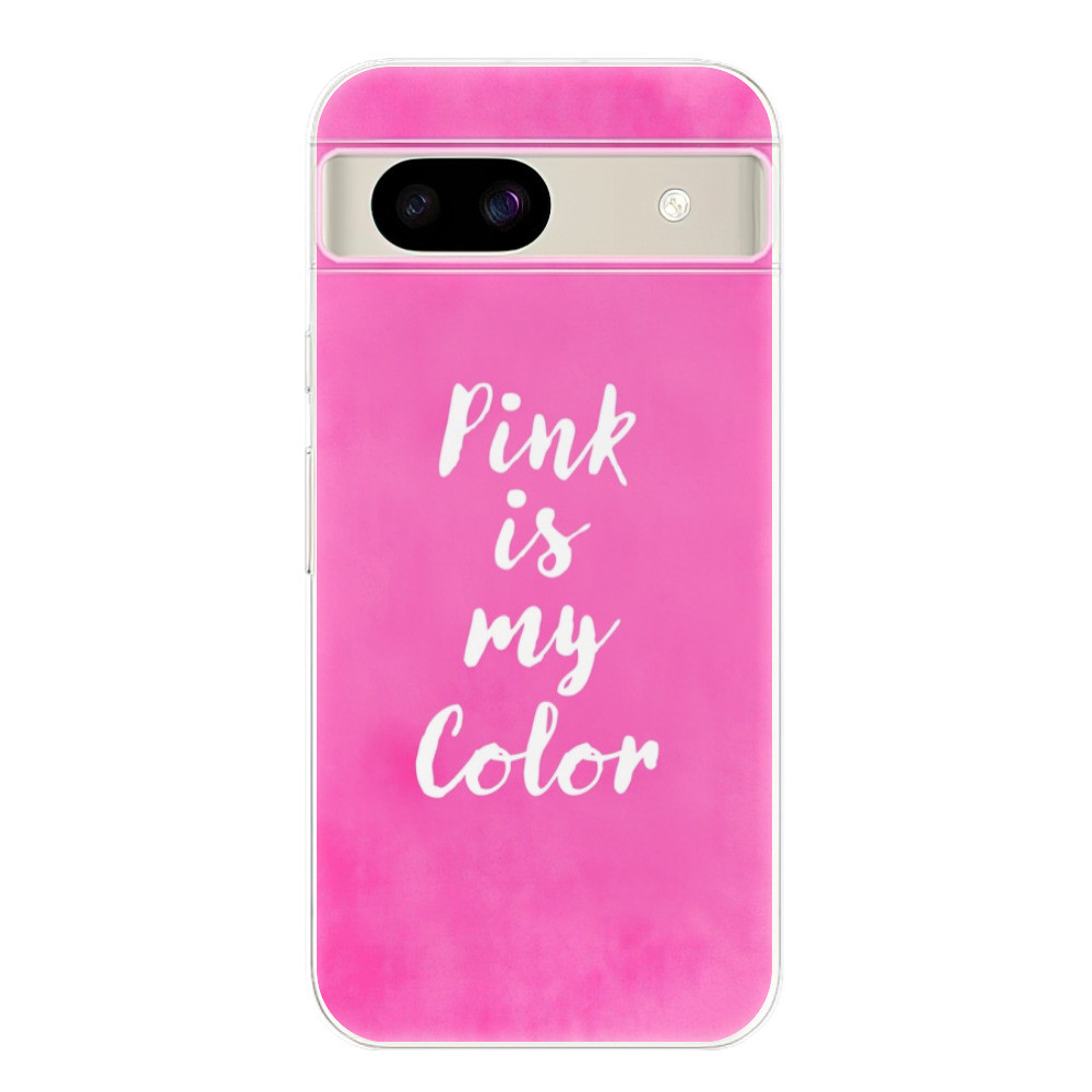 Odolné silikónové puzdro iSaprio - Pink is my color - Google Pixel 8a