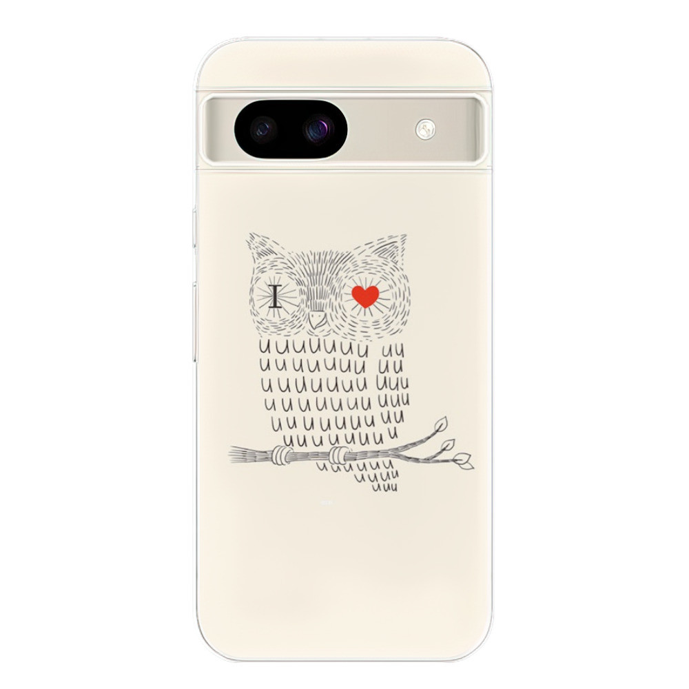 Odolné silikónové puzdro iSaprio - I Love You 01 - Google Pixel 8a