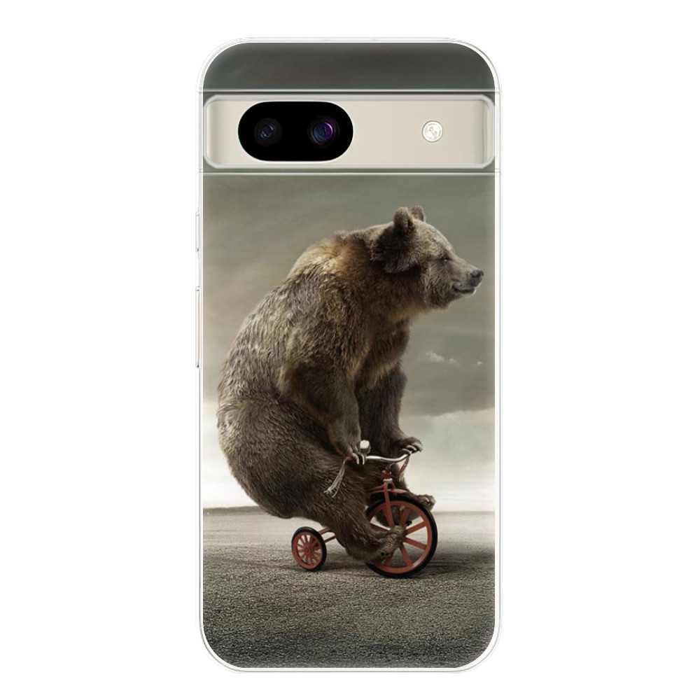 Odolné silikónové puzdro iSaprio - Bear 01 - Google Pixel 8a