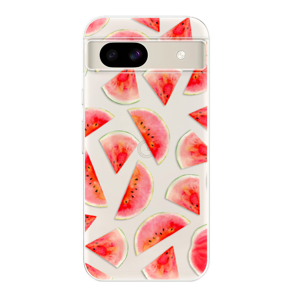 Odolné silikónové puzdro iSaprio - Melon Pattern 02 - Google Pixel 8a