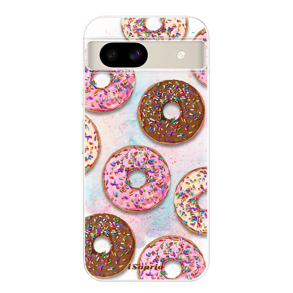Odolné silikónové puzdro iSaprio - Donuts 11 - Google Pixel 8a