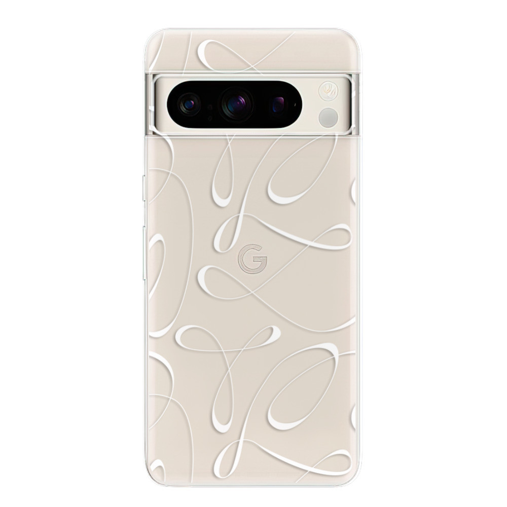 Odolné silikónové puzdro iSaprio - Fancy - white - Google Pixel 8 Pro