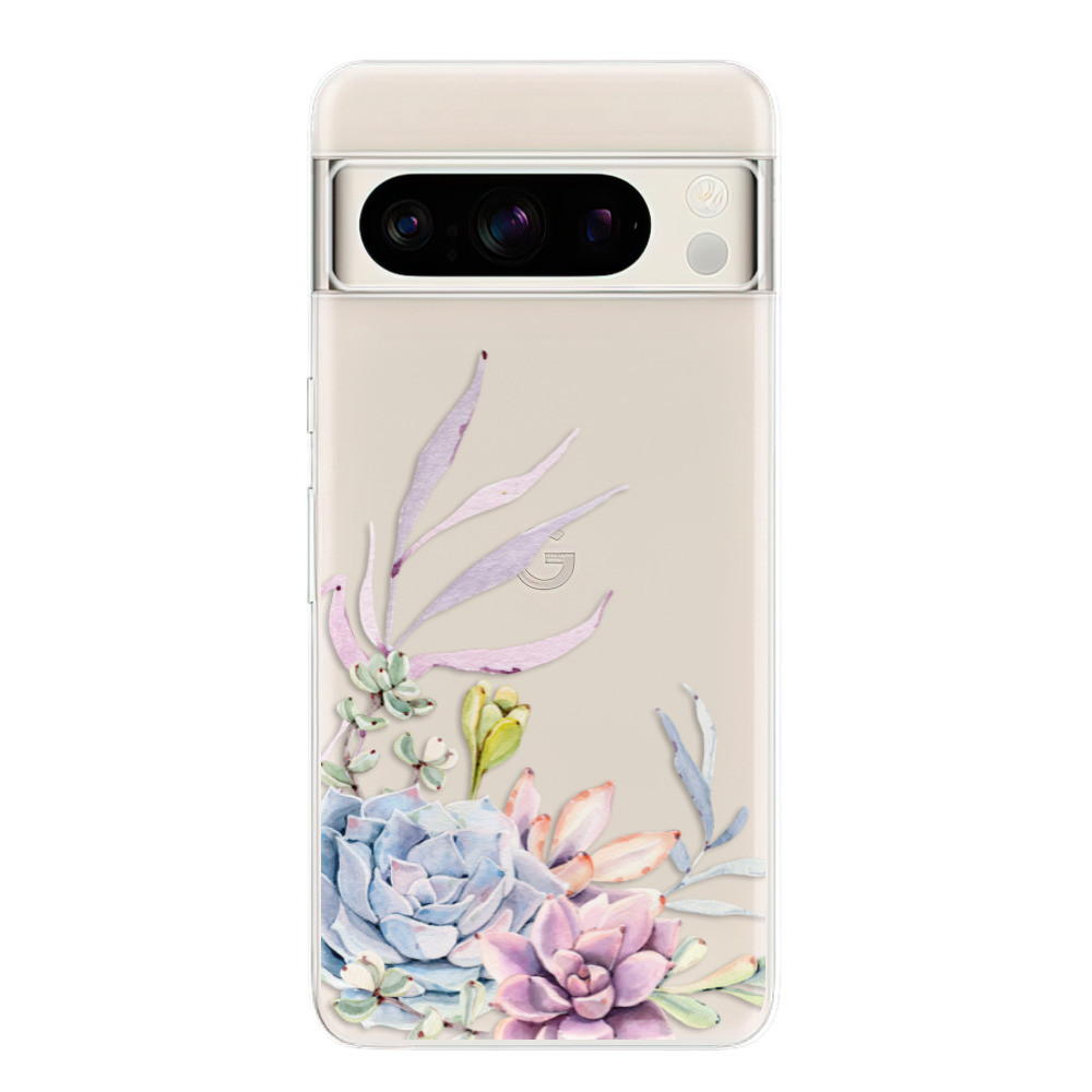 Odolné silikónové puzdro iSaprio - Succulent 01 - Google Pixel 8 Pro