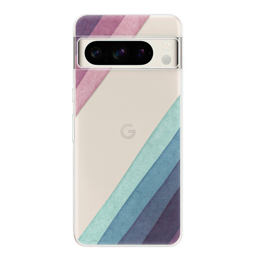 Odolné silikónové puzdro iSaprio - Glitter Stripes 01 - Google Pixel 8 Pro