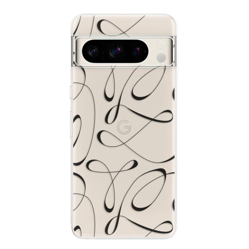 Odolné silikónové puzdro iSaprio - Fancy - black - Google Pixel 8 Pro