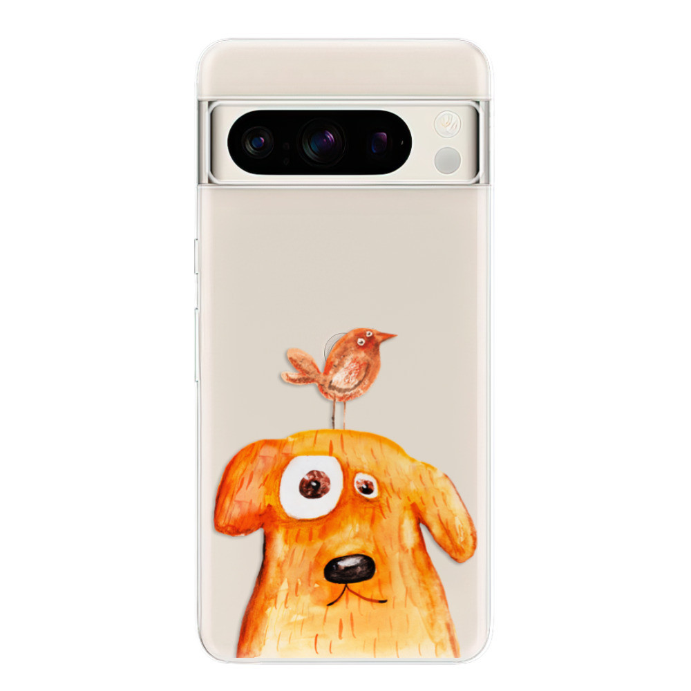 Odolné silikónové puzdro iSaprio - Dog And Bird - Google Pixel 8 Pro