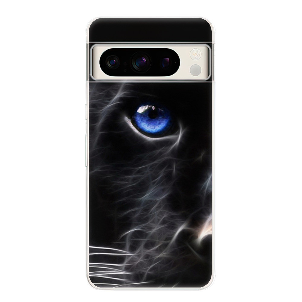 Odolné silikónové puzdro iSaprio - Black Puma - Google Pixel 8 Pro