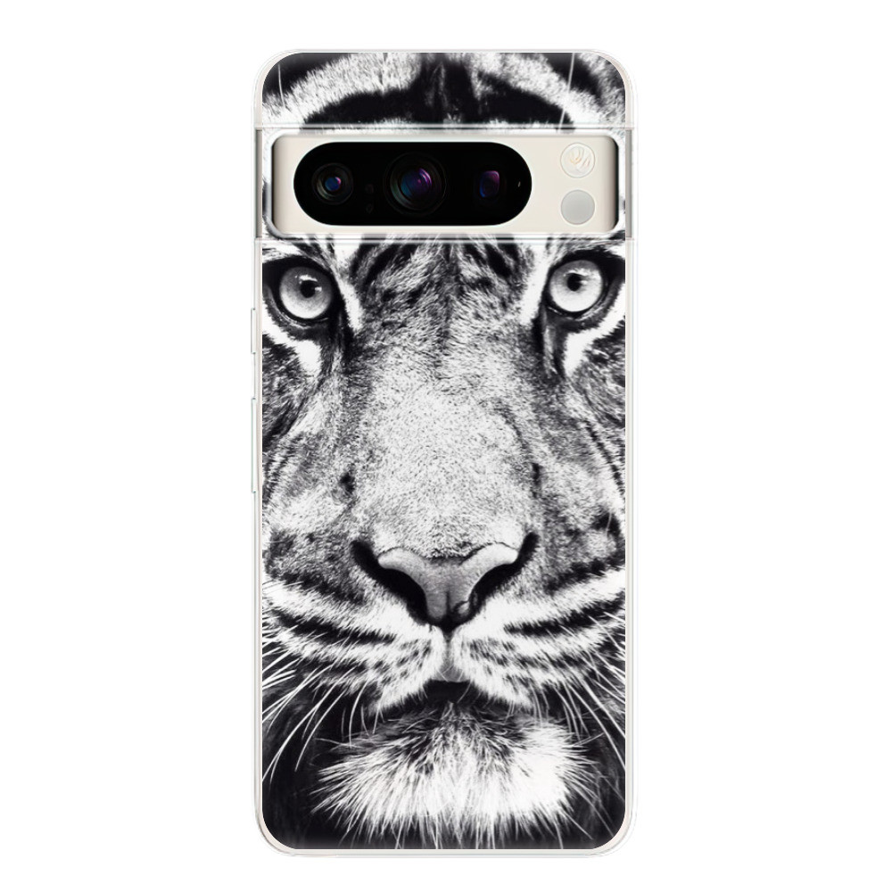 Odolné silikónové puzdro iSaprio - Tiger Face - Google Pixel 8 Pro