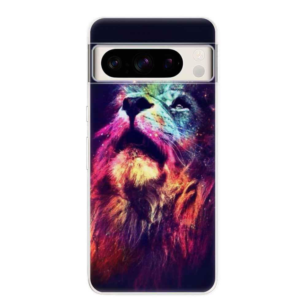 Odolné silikónové puzdro iSaprio - Lion in Colors - Google Pixel 8 Pro