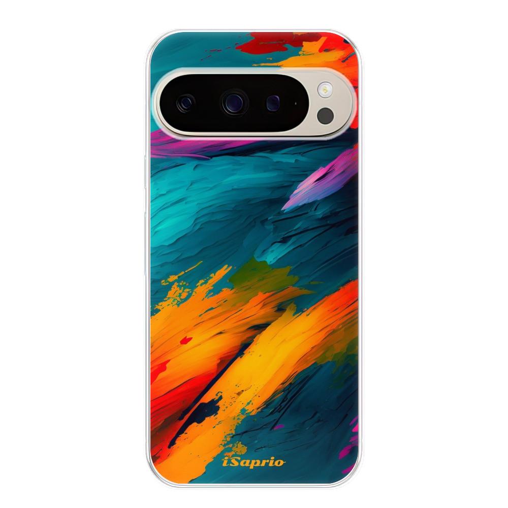 Odolné silikónové puzdro iSaprio - Blue Paint - Google Pixel 9 / 9 Pro