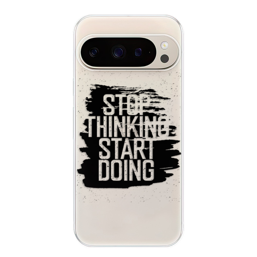 Odolné silikónové puzdro iSaprio - Start Doing - black - Google Pixel 9 / 9 Pro