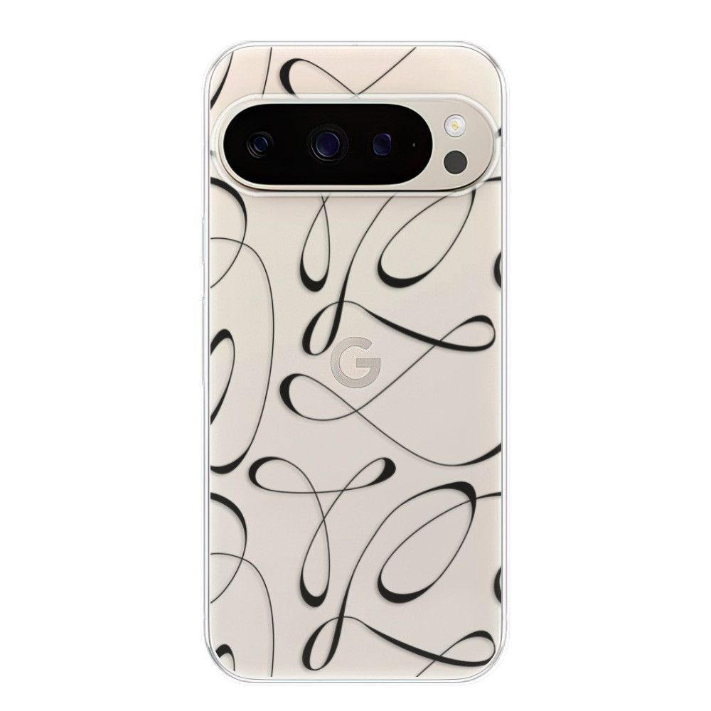 Odolné silikónové puzdro iSaprio - Fancy - black - Google Pixel 9 / 9 Pro