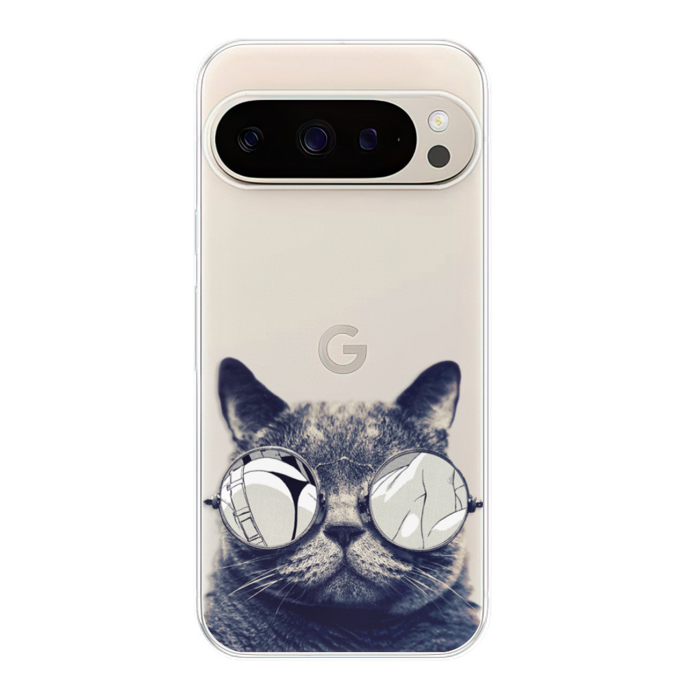 Odolné silikónové puzdro iSaprio - Crazy Cat 01 - Google Pixel 9 / 9 Pro