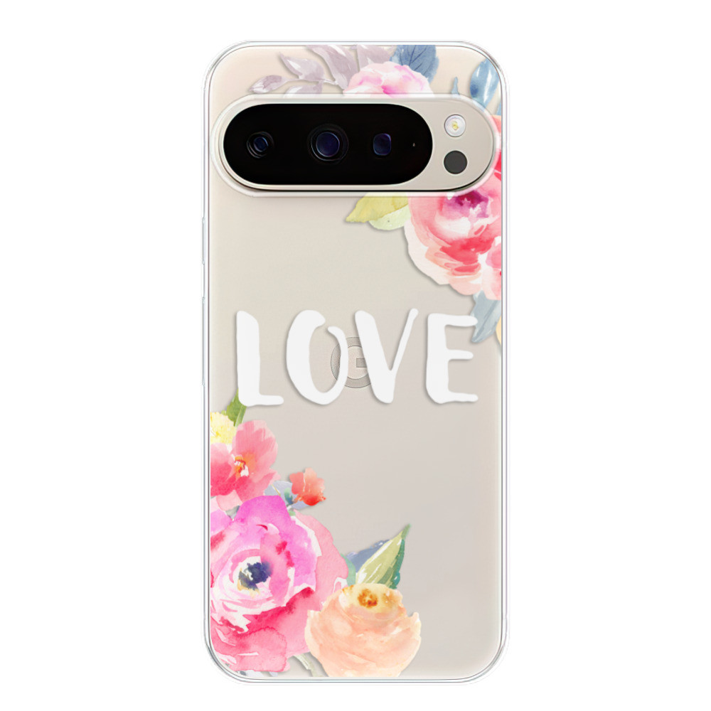 Odolné silikónové puzdro iSaprio - Love - Google Pixel 9 / 9 Pro