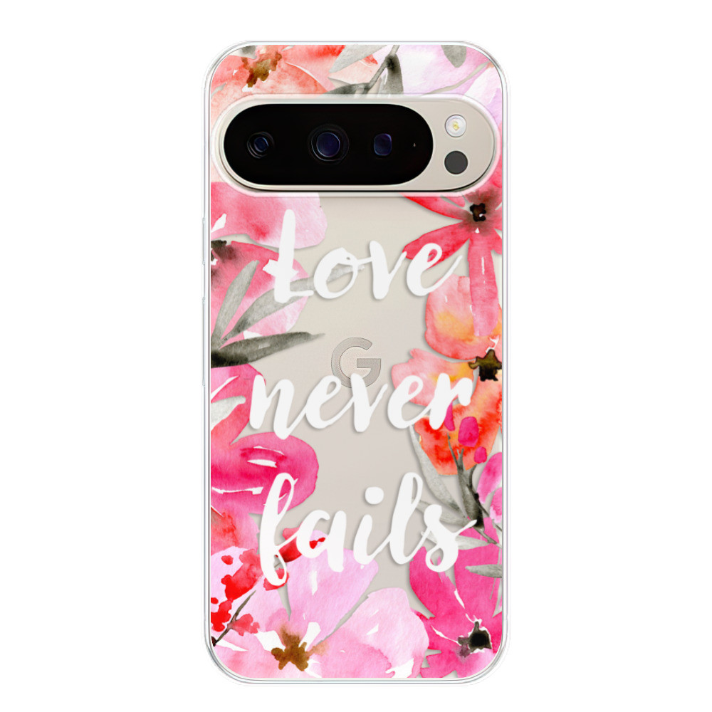 Odolné silikónové puzdro iSaprio - Love Never Fails - Google Pixel 9 / 9 Pro