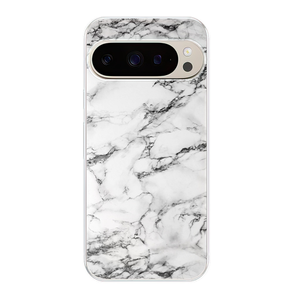 Odolné silikónové puzdro iSaprio - White Marble 01 - Google Pixel 9 / 9 Pro