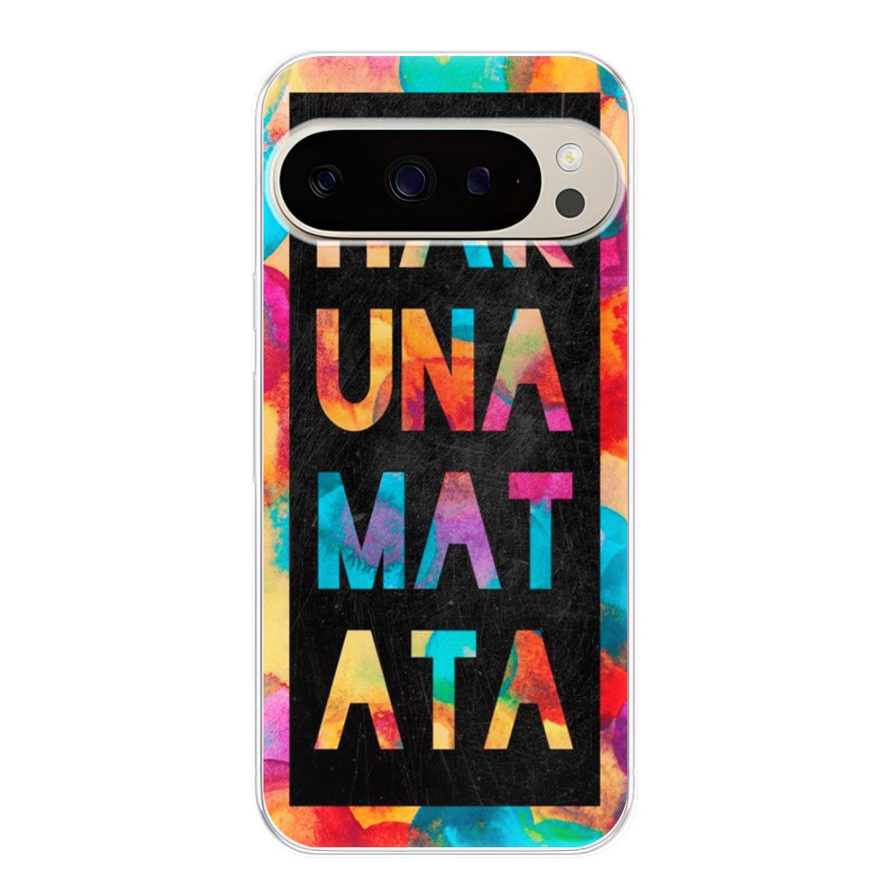 Odolné silikónové puzdro iSaprio - Hakuna Matata 01 - Google Pixel 9 / 9 Pro