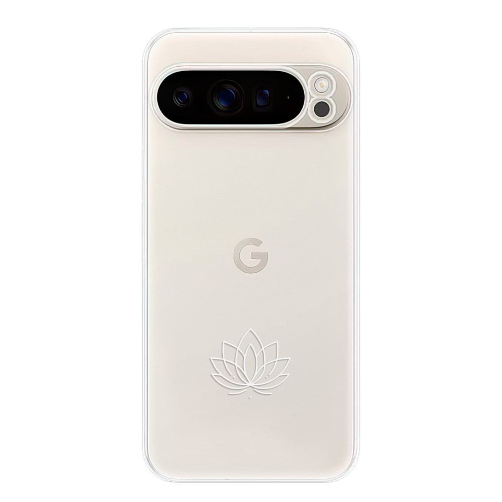 Odolné silikónové puzdro iSaprio - čiré - Lotos - Google Pixel 9 Pro XL