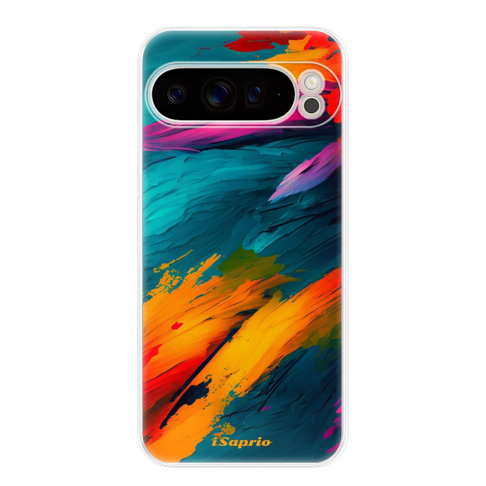 Odolné silikónové puzdro iSaprio - Blue Paint - Google Pixel 9 Pro XL