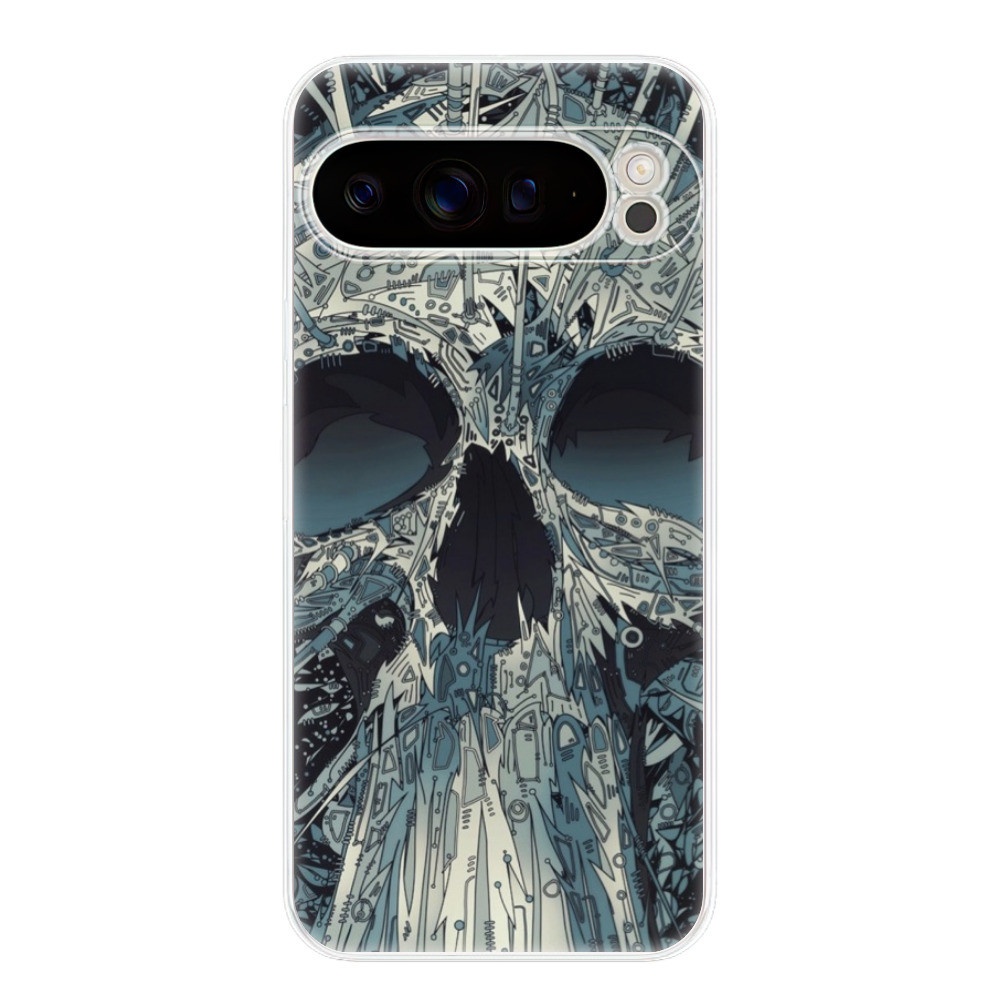 Odolné silikónové puzdro iSaprio - Abstract Skull - Google Pixel 9 Pro XL