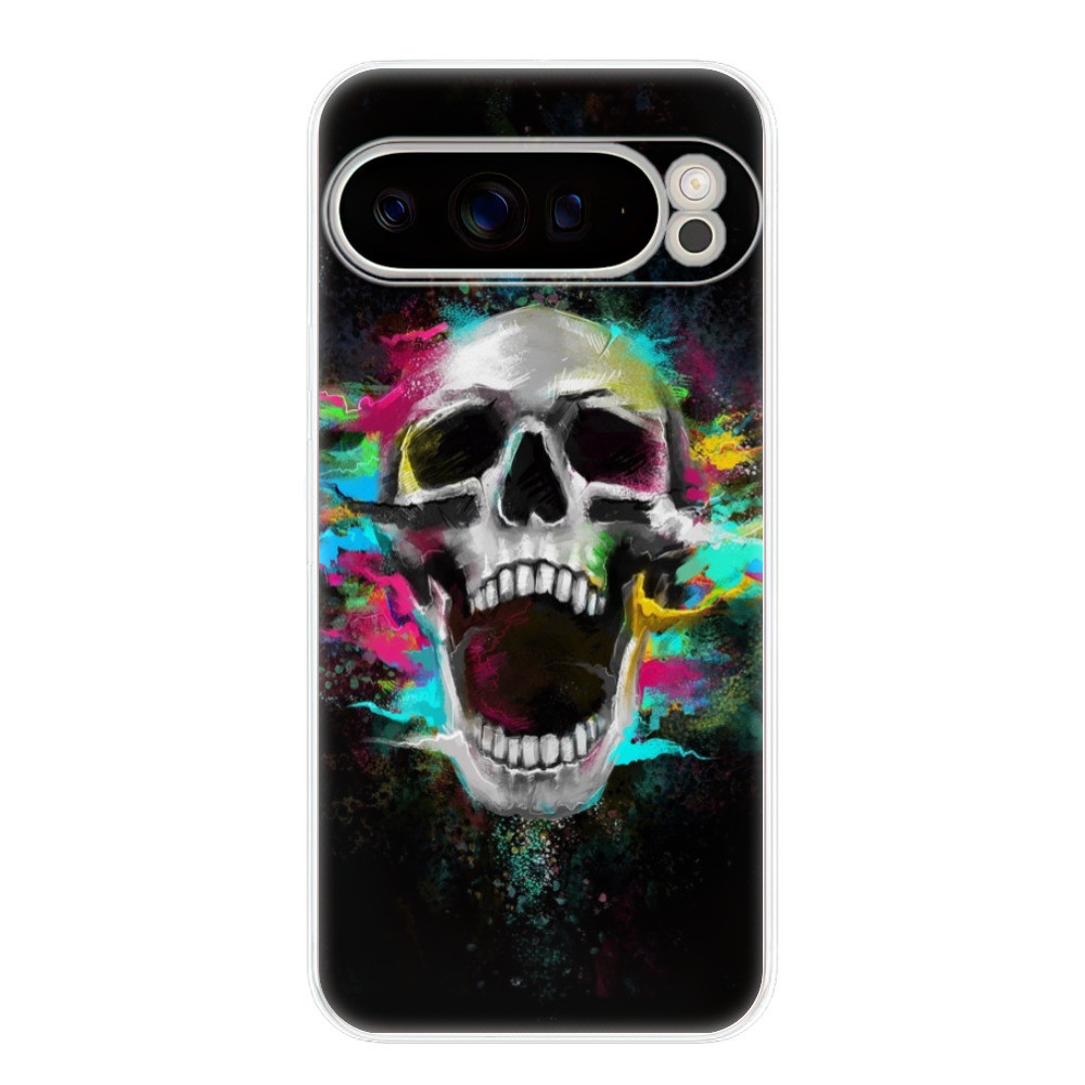 Odolné silikónové puzdro iSaprio - Skull in Colors - Google Pixel 9 Pro XL