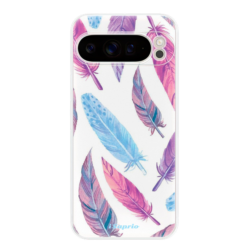 Odolné silikónové puzdro iSaprio - Feather Pattern 10 - Google Pixel 9 Pro XL