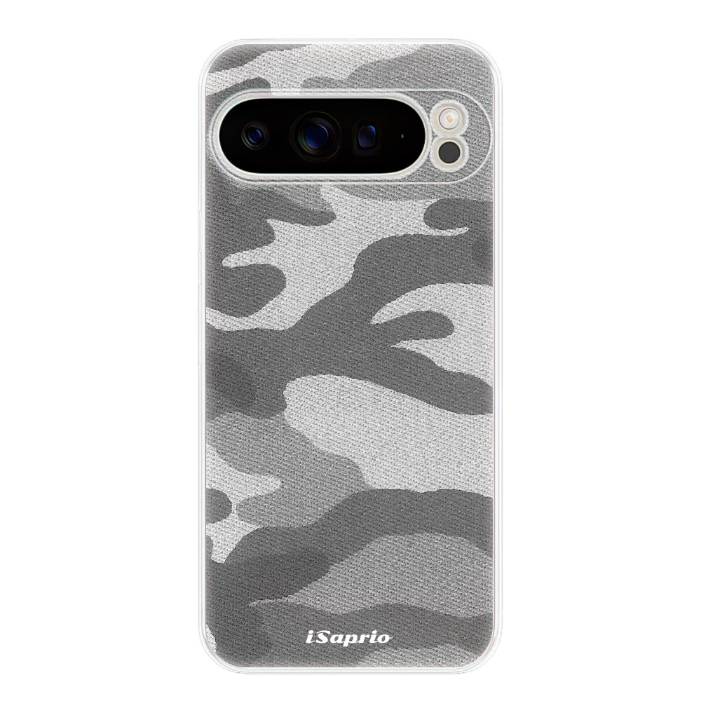 Odolné silikónové puzdro iSaprio - Gray Camuflage 02 - Google Pixel 9 Pro XL