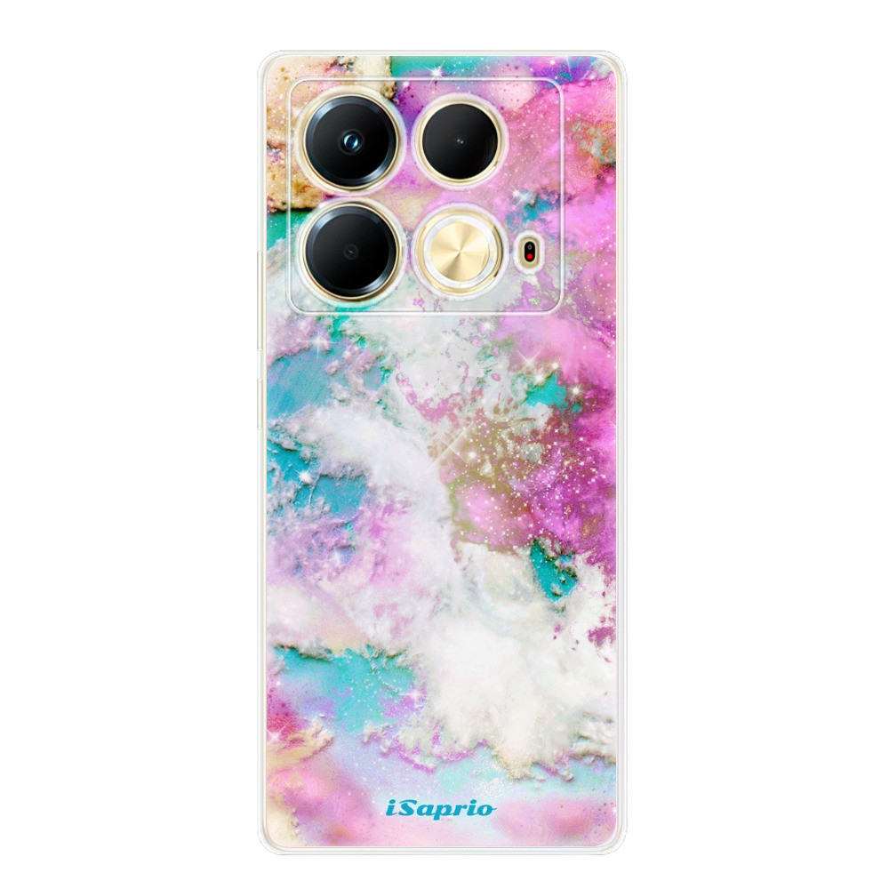 Odolné silikónové puzdro iSaprio - Galactic Paper - Infinix Note 40